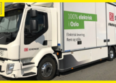 DB Schenker v Oslu sází na elektrická nákladní vozidla od Volva