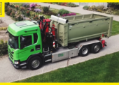 Scania na bioplyn je súčasťou recyklačného systému mesta Zürich